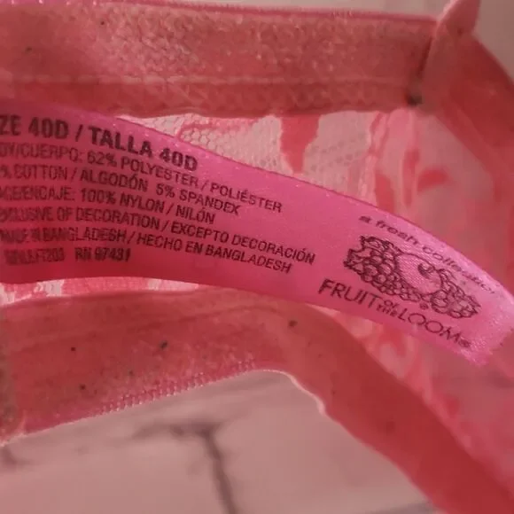 Pink Bra  - Picture 3 of 6